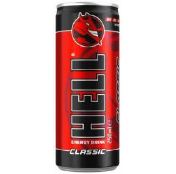 HELL energiaital Classic 0,25l