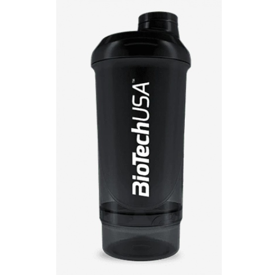 Keverőpalack Biotech Wave+ Compact 500 ml (+150 ml) füst
