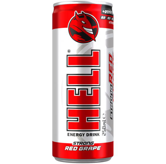 Hell Strong Red Grape 250ml