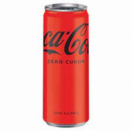 COCA Cola zero Sleek can 0,33l