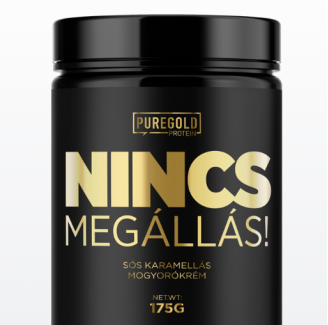 Limitált Black Friday Whey fehérjepor - Sós Karamellás Mogyorókrém 175g 