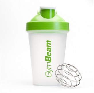 Shaker Blend Bottle átlátszó-zöld 400 ml - GymBeam